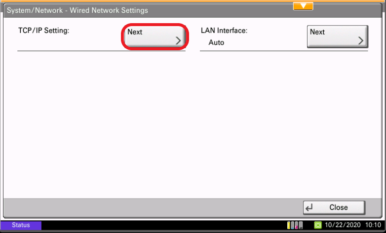How to Edit Kyocera MFP Network Settings from the Control Panel (5)