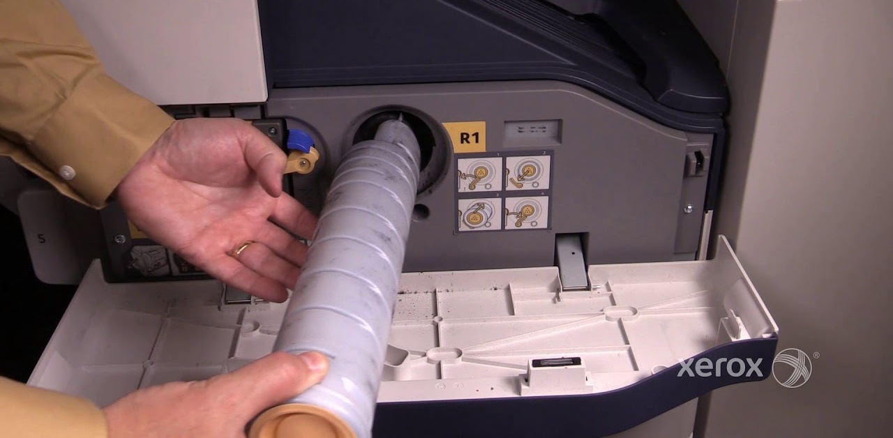 Replacing Toner Cartridge on Xerox AltaLink B8090