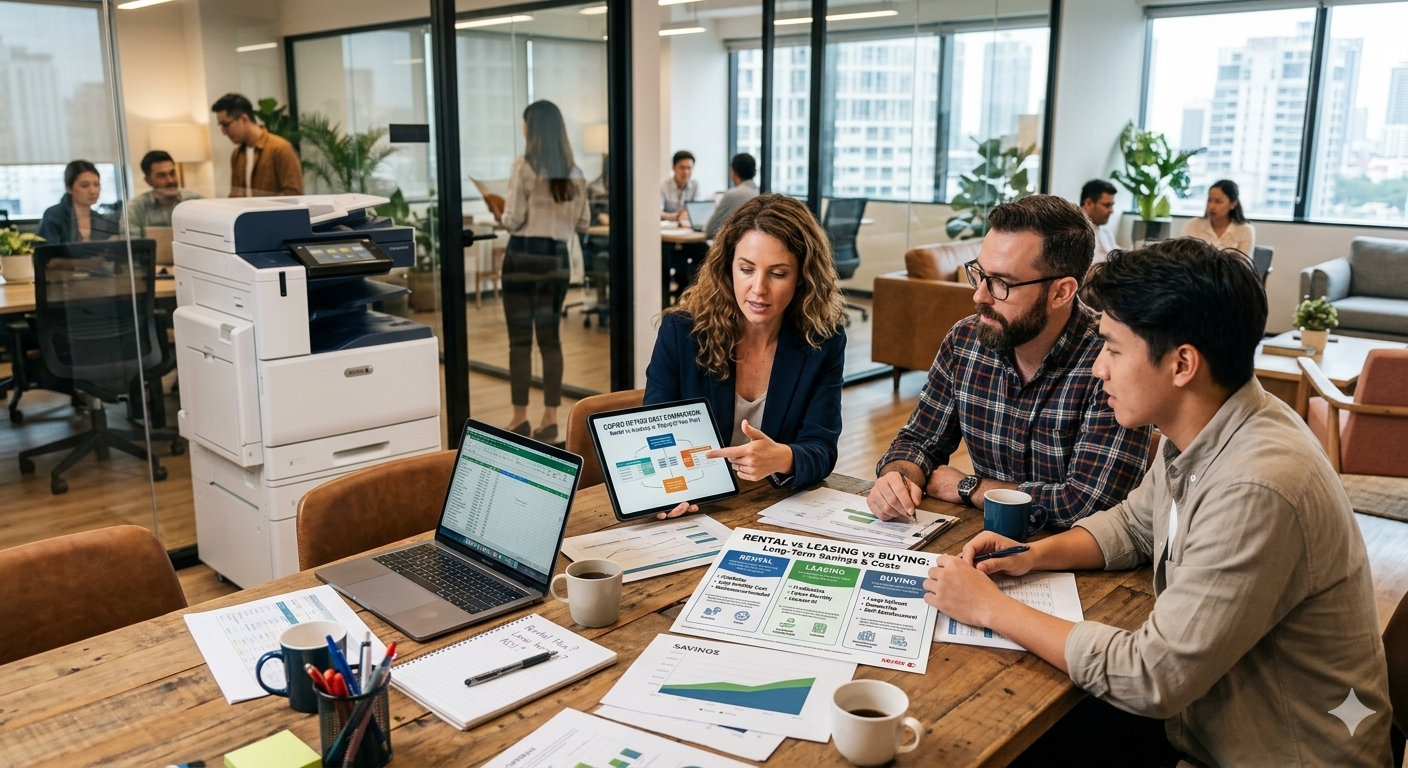 Copier Rental vs Leasing vs Buying Which One Saves You More Long-Term