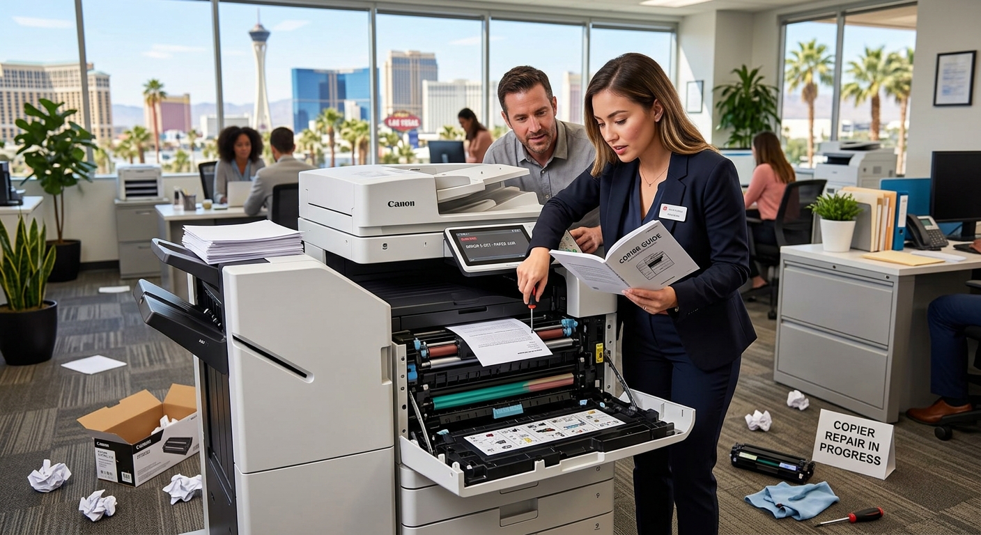 7 Common Copier Problems Las Vegas Offices Can Fix