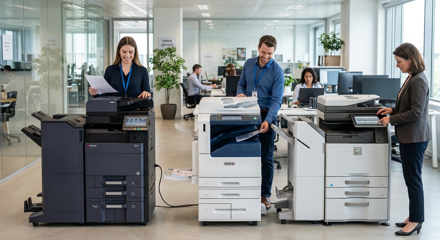 Kyocera, Xerox or Sharp Copiers What Fits Your Office